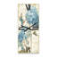 Butterfly Blue Garden II - Horloge murale traditionnelle-1270330563