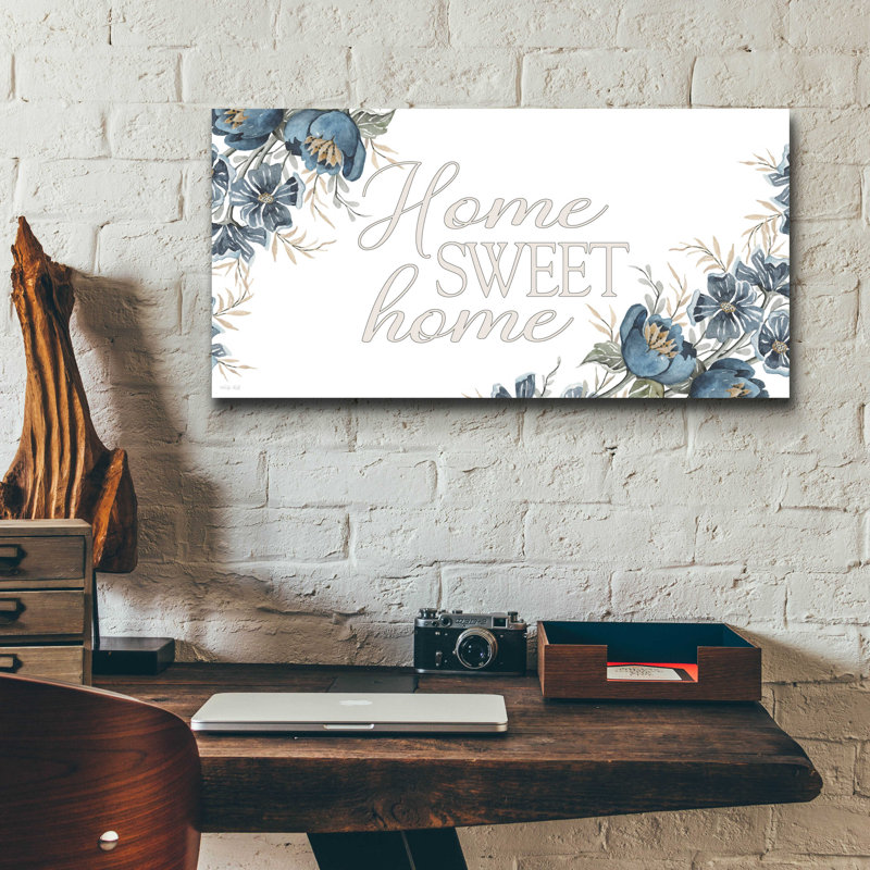 Home Sweet Home 2 par - Impression sans cadre, H 12 po x l 24 po x P 0,2 po