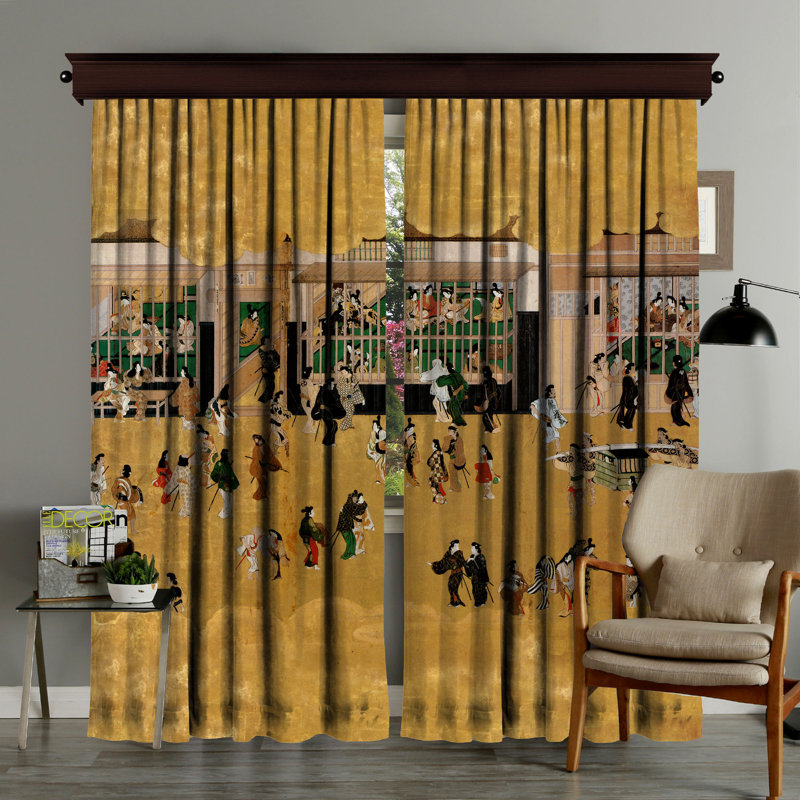 Rideau en polyester Vural