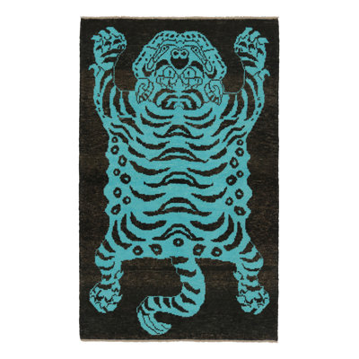Modern Classics One-of-a-Kind 4'1X6'7 Hand Knotted Area Rug