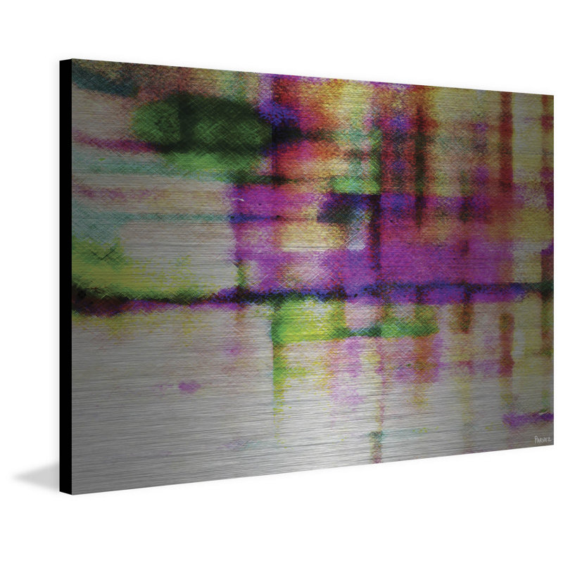 Vibrant Abstract Metal Print Wall Art, 8" x 12"