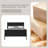 Black Solid Wood Sleigh Bed