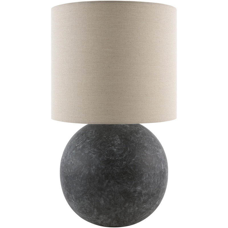 Coulson Table Lamp, Gray, Beige