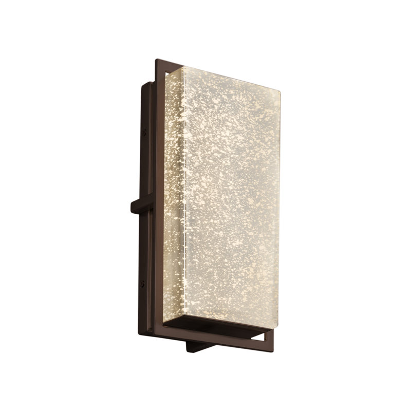 Casson Wall Light, Brushed Nickel, 12" H x 6.5" W x 3.5" D