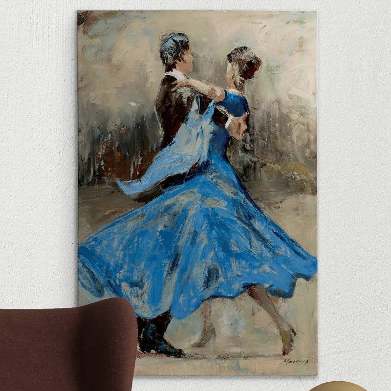 « night out », peinture sur toile tendue, H 12 po x l 8 po x P 1 po