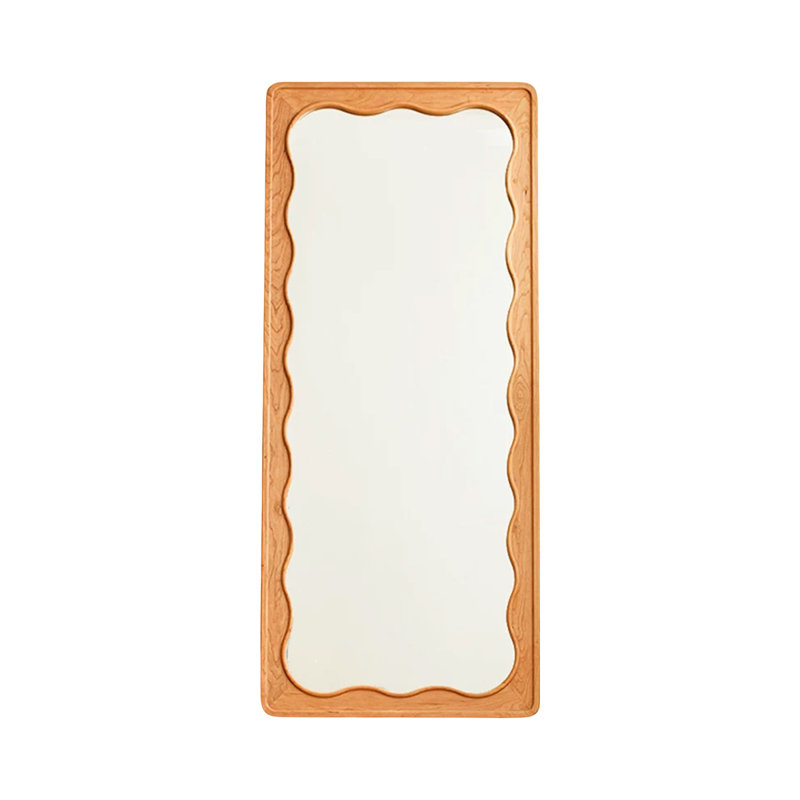 Rectangle Solid + Manufactured Wood Full Length Mirrors
