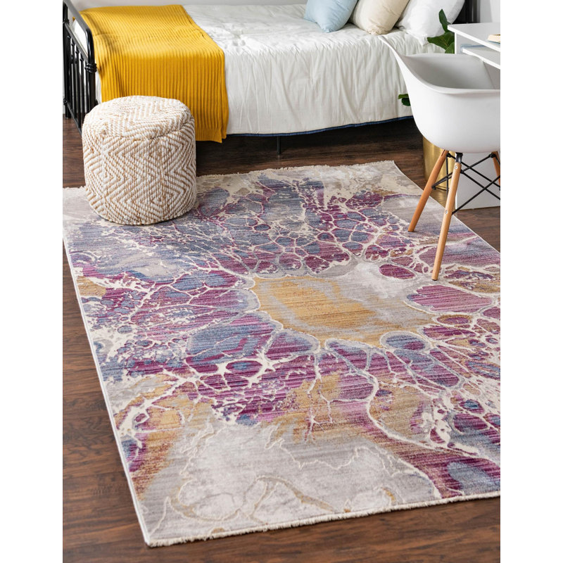 Nita Floral Indoor Rug, Rectangle 7'10" x 9'8"