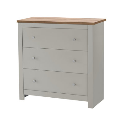 Amea 79cm W 3 - Drawer Chest of Drawers
