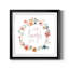 Live Laugh Love - Reproduction d'art textuel sur papier encadré-133408766-133408767