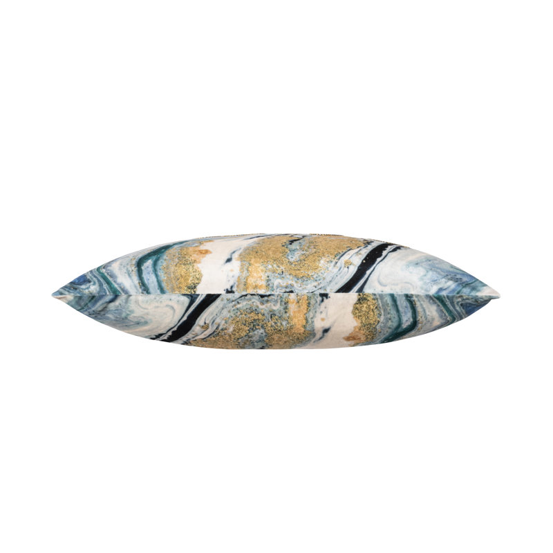 Home Velvet Square Pillow Cover & Insert