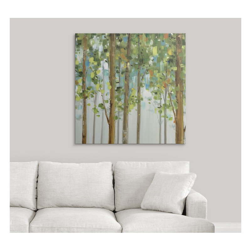 «Forest Study II» par Lisa Audit, reproduction d'art, H 35 po x l 35 po x P 1,5 po, Toile