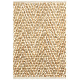 Meghan Ivory/Natural Handwoven Jute Rug