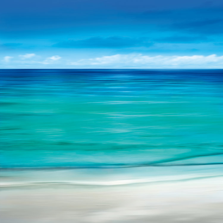 «Paradise II» par Jennifer Balley - impression sur toile tendue, H 12 po x l 12 po x P 0,75 po, Toile tendue, Pas de tapis