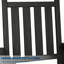 Ensemble de 2 chaises berçantes en poly pour l'extérieur avec table d'appoint - Fauteuil Bercant-713726726