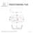 Chand 66.9'' x 31.5'' Soaking Acrylic Bathtub