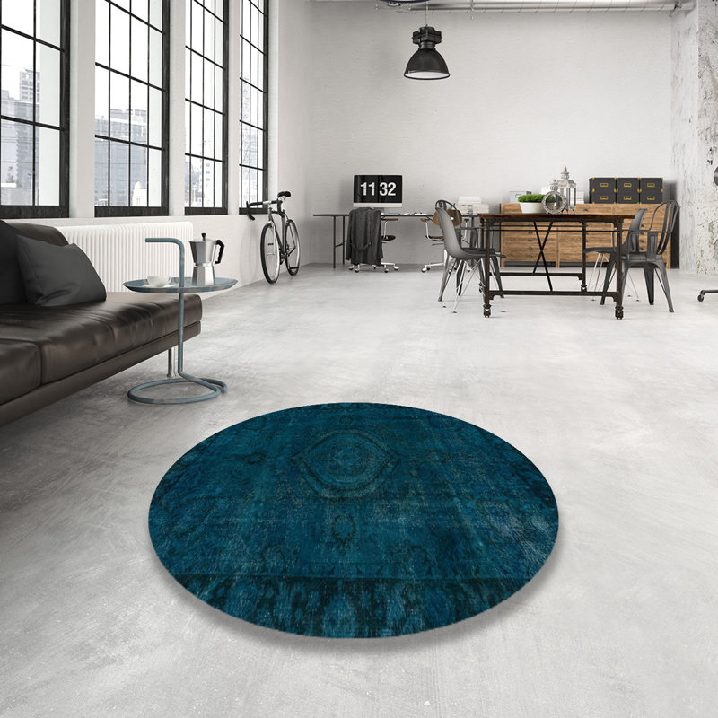 Tapis abstrait moderne 2448, Rond 6 pi