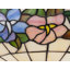 Lily 34cm Tiffany Style Glass Uplight Shade Pendant
