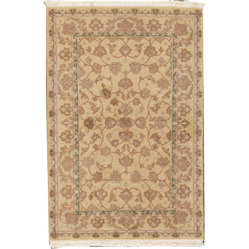 Wool Floral Area Rug