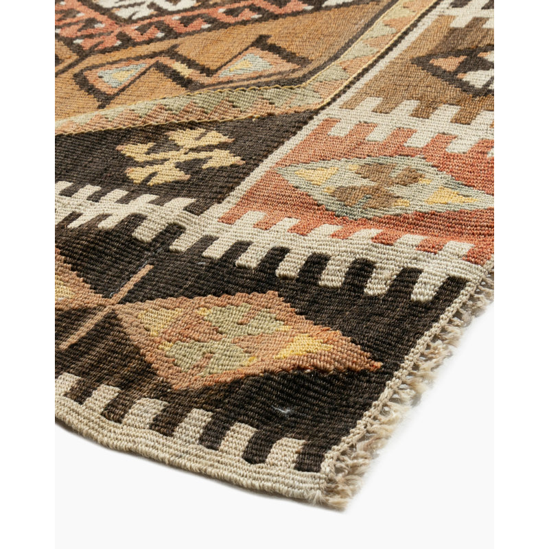 One-of-a-Kind 4'1 X 11'8 Flatweave Area Rug