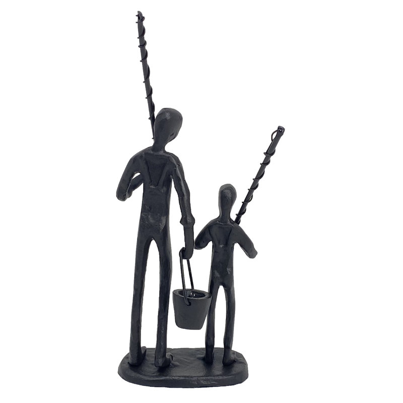 FISHING TRIP Figurine 21cm, Mocha