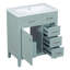 Meuble-lavabo 30 po avec lavabo en céramique-1037009897