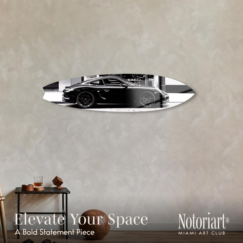 «Parked at the Store», art mural bord de mer par Notoriart