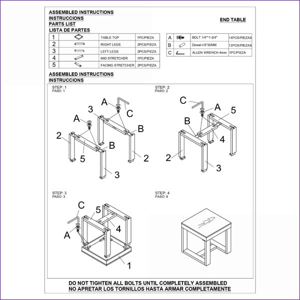 Dimensions du produit