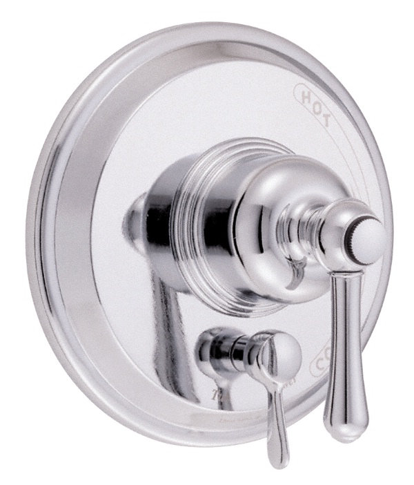 Garniture de robinet de douche à pression équilibrée Opulence, Chrome