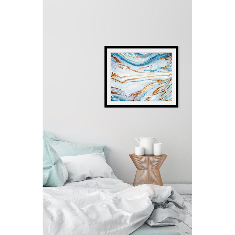 Marble - Single Picture Frame Print