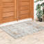 Tapis oriental en polyester ivoire / brun Alcibades-53312651