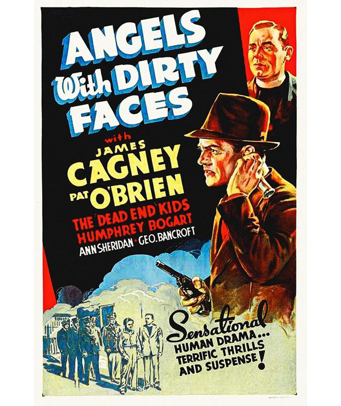 Art tendu sur toile tendue avec la galerie d'archives photographiques Hollywood Art tendue: Angels With Dirty Faces
