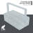 Acrylic 4 Compartment Makeup Organizer