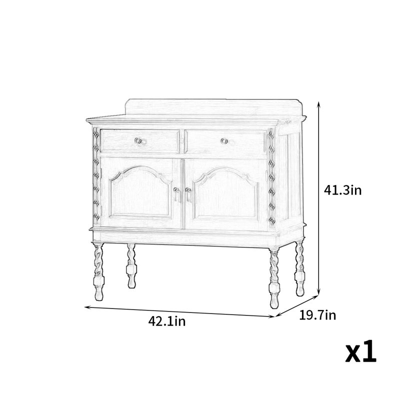 Élégante et élégante armoire d'appoint