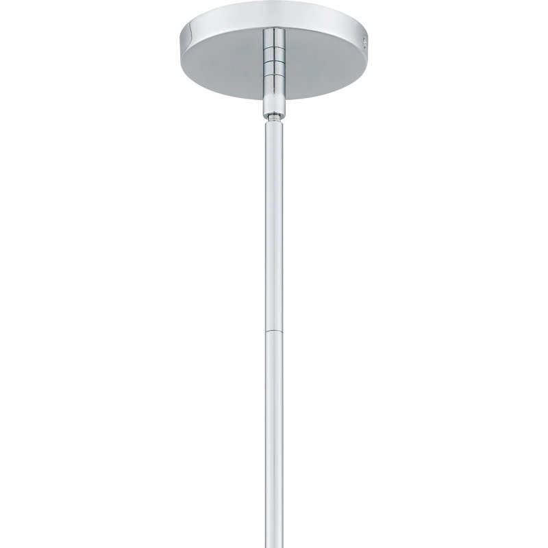 Nefeli 1-Light Polished Chrome Pendant Light