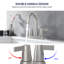 Robinet de salle de bain à centre-91355984