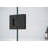Stellar 46 in. W x 78 in. H Fully Frameless 3 Panel Inline Glass Hinged Shower Enclosure-90623875