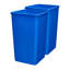 Rev-A-Shelf Poubelle, bleu, paquet de 2, RV-1024-22-2-96003671-96003670