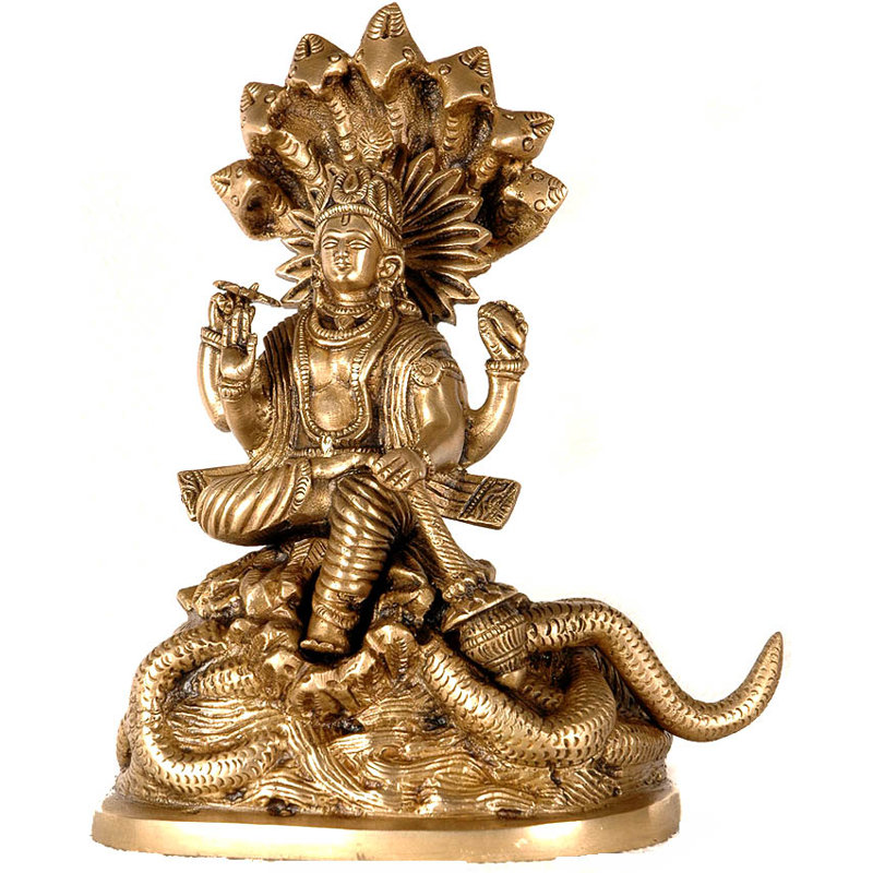 Lord Vishnu On Sheshnag