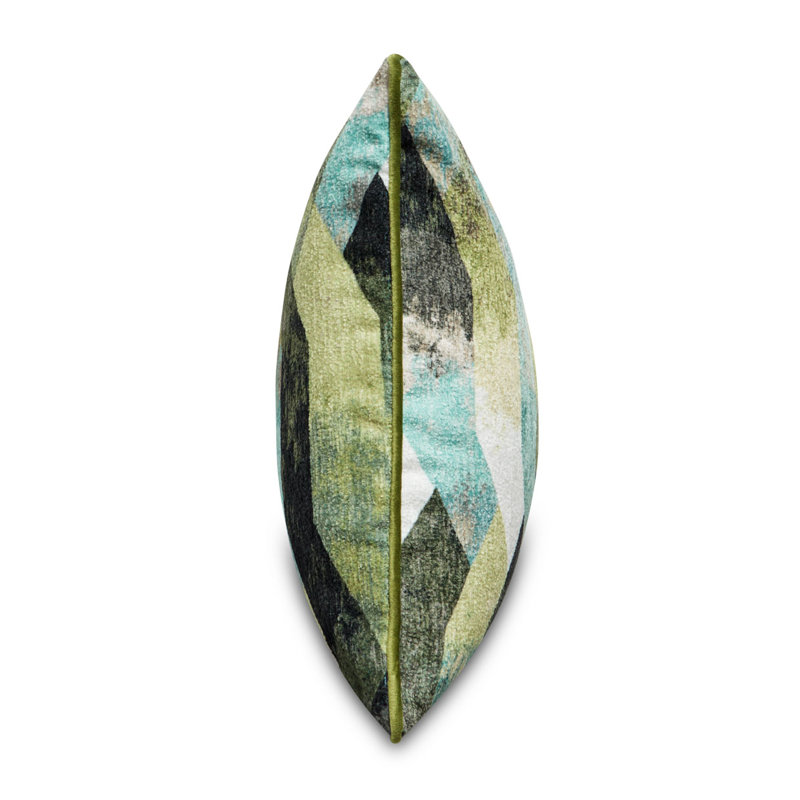 Marion Velvet Rectangular Pillow Cover & Insert, Seagrass