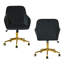 Chaise de bureau moderne à dossier large