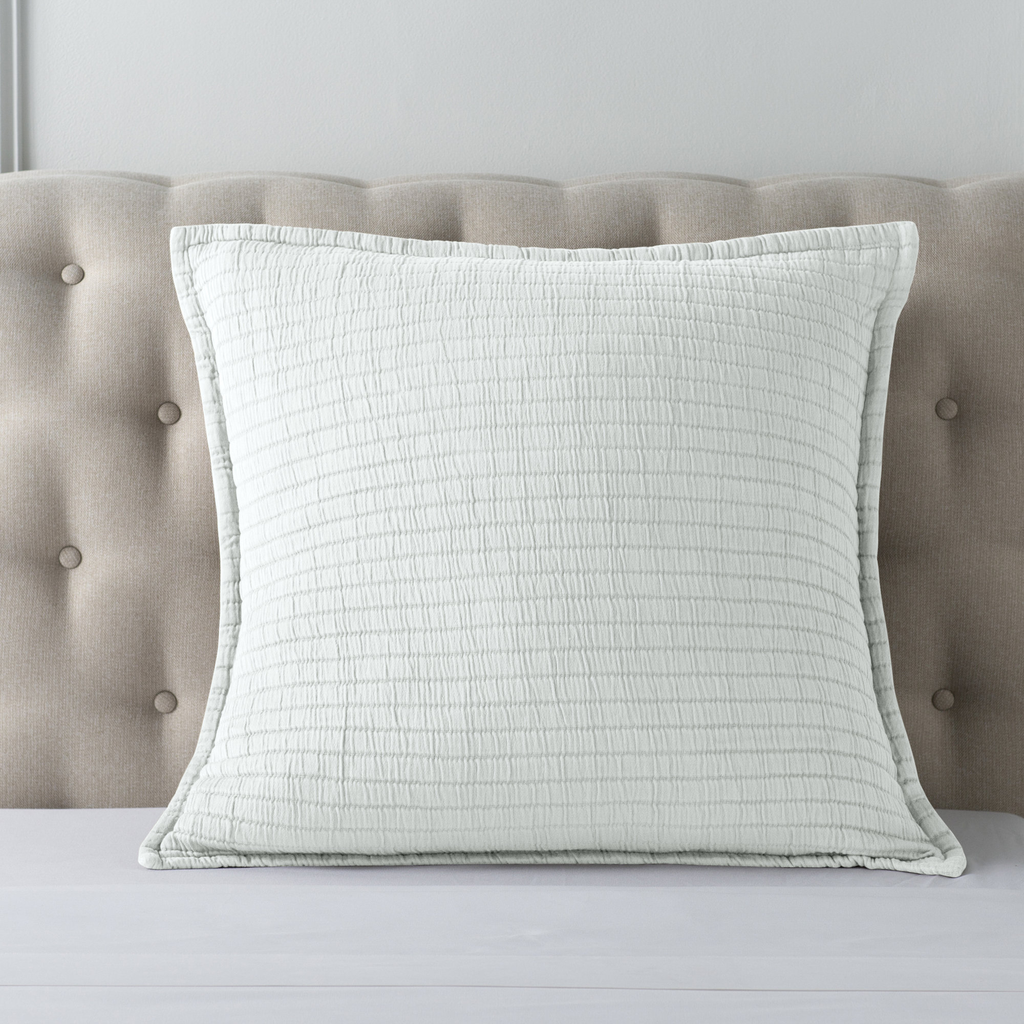 Boyfriend 100% Cotton Envelope Sham, Sky, Euro