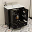 Meuble-lavabo 30 po avec évier encastré encastré et tiroir-18661289