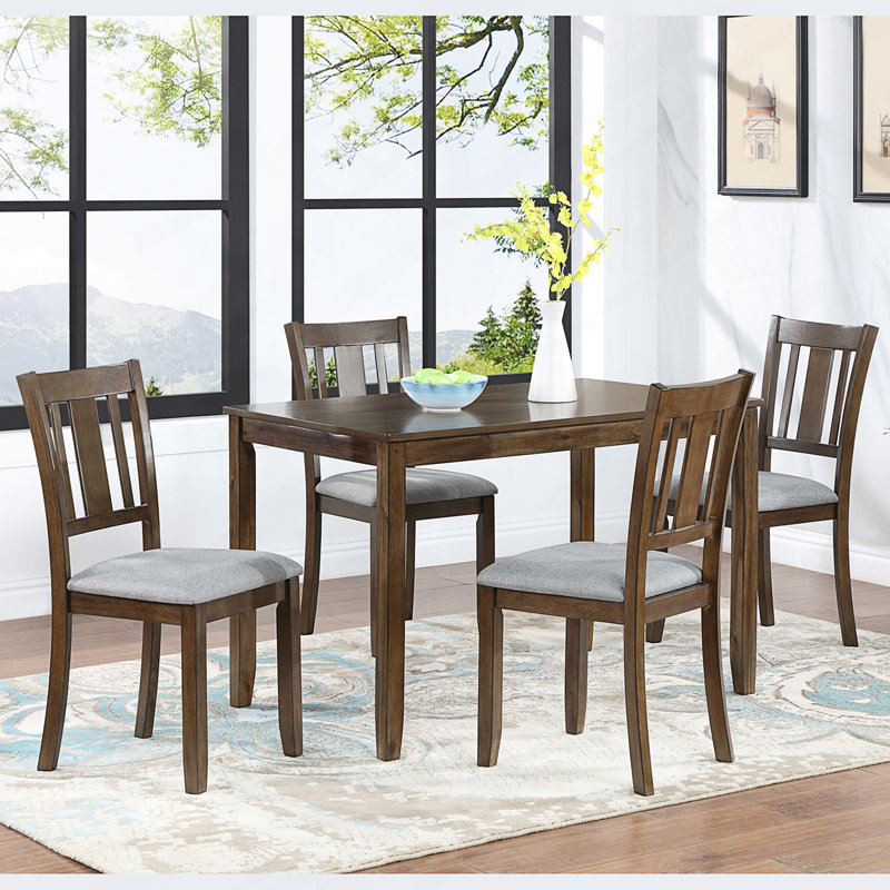 Rectangular Dining Table, Kitchen Table, Dining Room Table, Walnut