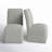 Sinclair Upholstered Dining Chair in Gray