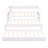 White Twin Xl Daybed With 2 Trundles, 3 Storage , & , Solid Wood Frame, Space Efficient In White, Charging Strong Build, Saving