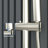 Brushed Nickel 4.7" Dual Shower Head with Handheld Spray, 7-Setting Shower System with Adjustable Slide Bar-91285049