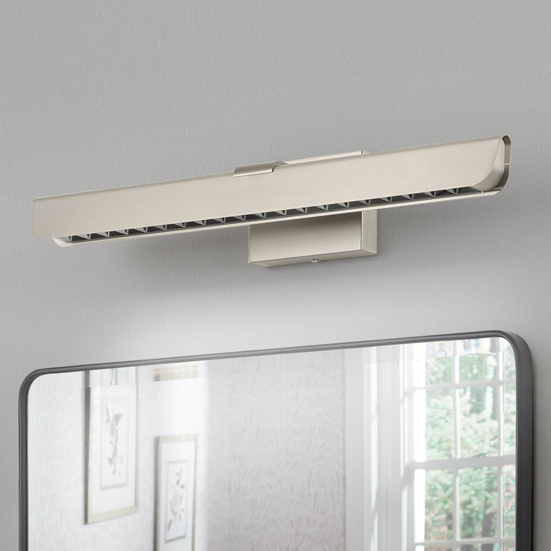 Dimmable LED 14W Bath Bar Vanity Light, Nickel