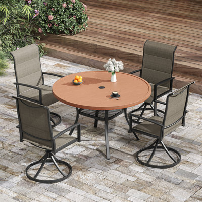 Ensemble repas extérieur pour 4 personnes