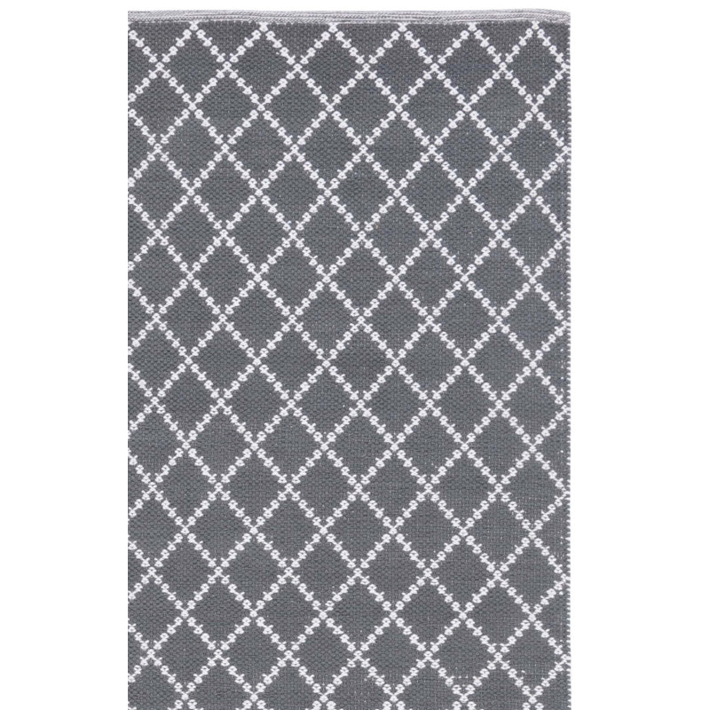 Tapis en coton tissé à plat Breckenridge, Rectangle 6 pi x 9 pi
