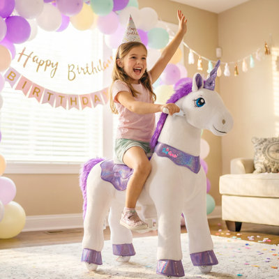 Model E Ride On Unicorn